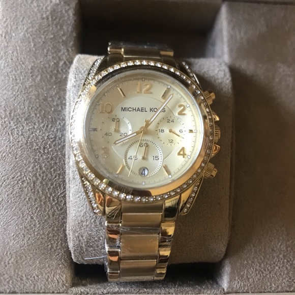 Michael Kors gold plated Chronograph watch - Picture 3 of 7